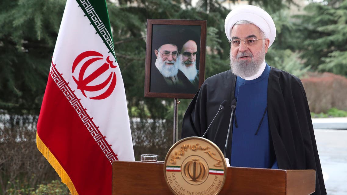 الرئيس الإيراني حسن روحاني (أرشيفية- أسوشييتد برس)