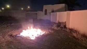 الشرطة العمانية: توقيف 13 أضرموا النار بممتلكات عامة