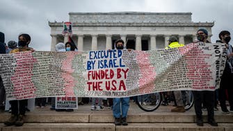 Over 1,000 pro-Palestinians rally in Washington to end US aid to Israel