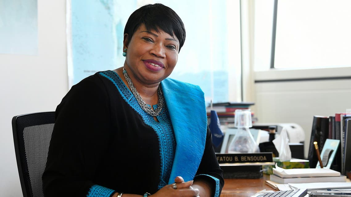 Fatou Bensouda, the outgoing prosecutor of the International Criminal Court in The Hague, Netherlands May 12, 2021. Picture taken May 12, 2021. REUTERS/Piroschka van de Wouw
