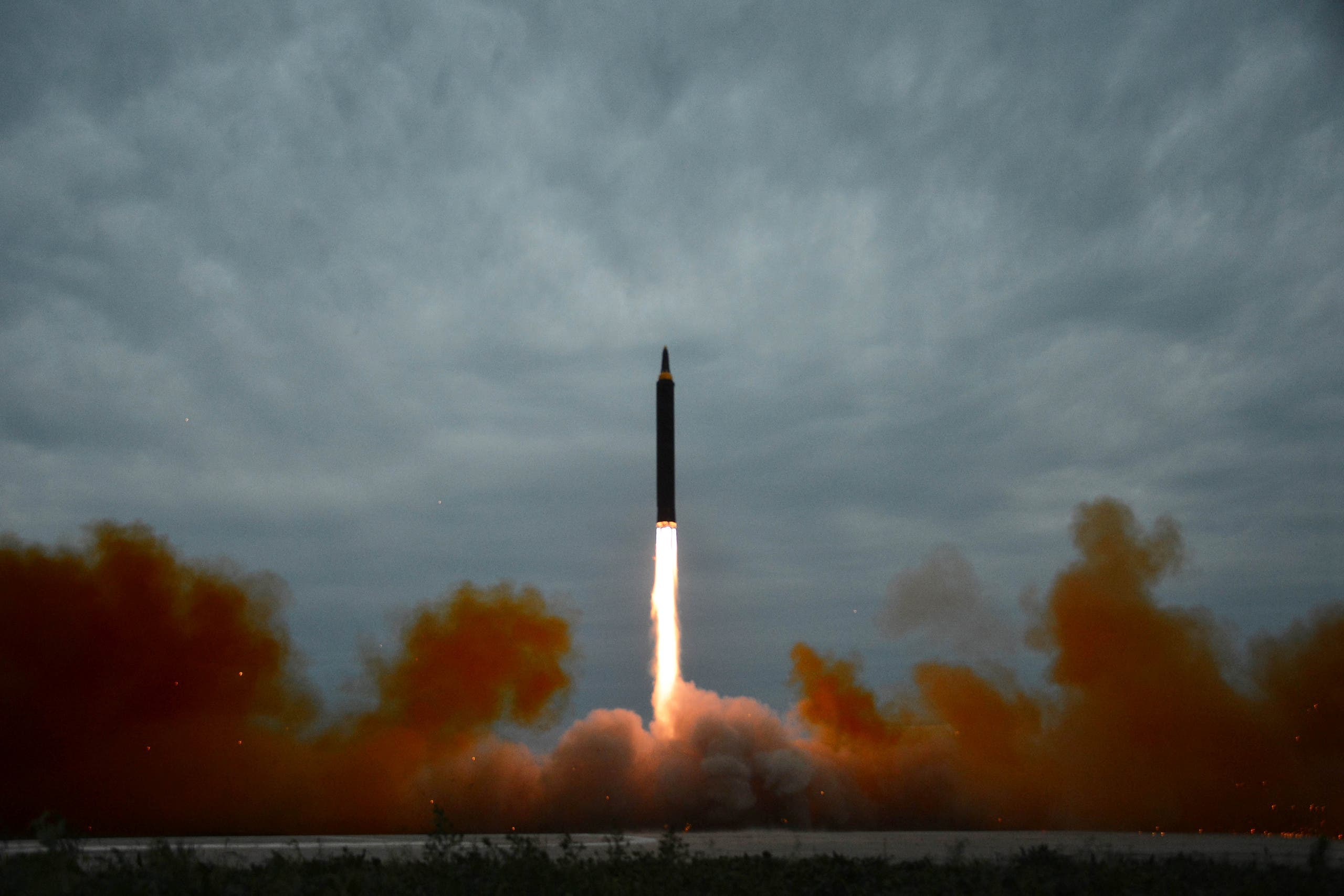 إطلاق صاروخ باليستي في كوريا الشمالية (أرشيفية)