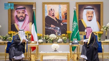 ولي العهد السعودي يستقبل ولي عهد الكويت - واس