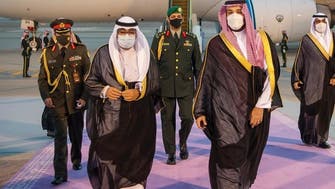 Saudi Arabia’s Crown Prince welcomes Kuwait’s Crown Prince in Riyadh
