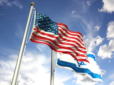 Israel and america's flag
