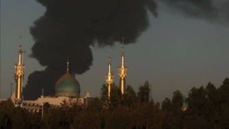 آتش‌سوزی عظیم در پالایشگاه تندگویان تهران