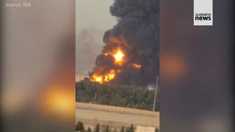 ایران کے دارالحکومت تہران کے نزدیک واقع آئل ریفائنری میں آگ لگ گئی