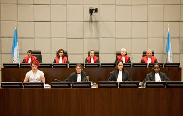 قضاة المحكمة الدولية الخاصة بلبنان