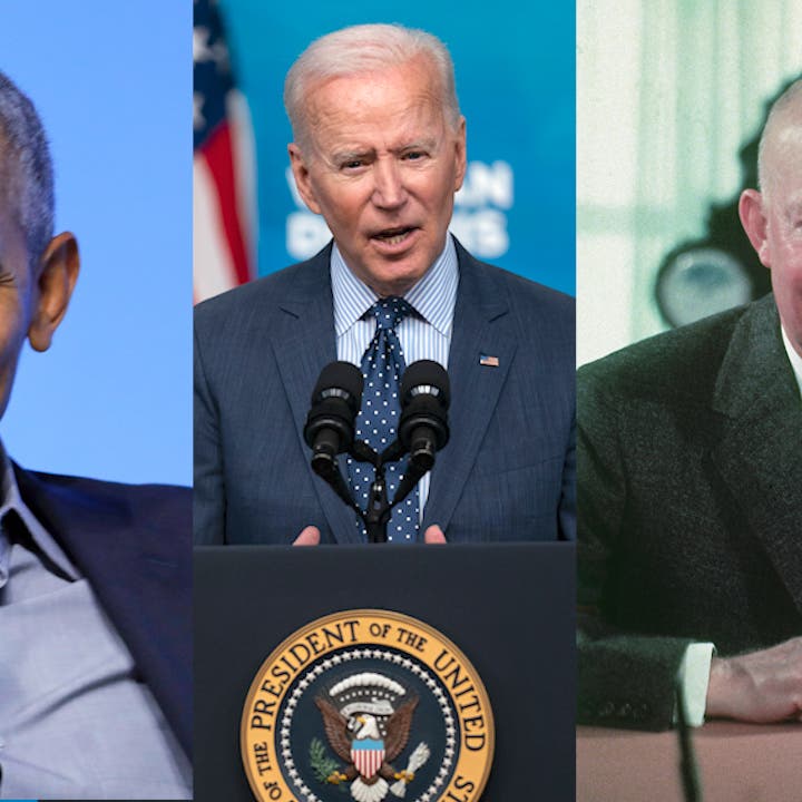 Biden Between 2015 Obama and 1956 Eisenhower