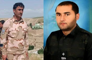   دو فرمانده پلیس که در حملات طالبان کشته شدند /عکس از شبکه‌های اجتماعی  