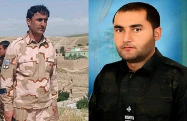 دو فرمانده پلیس که در حملات طالبان کشته شدند /عکس از شبکههای اجتماعی
