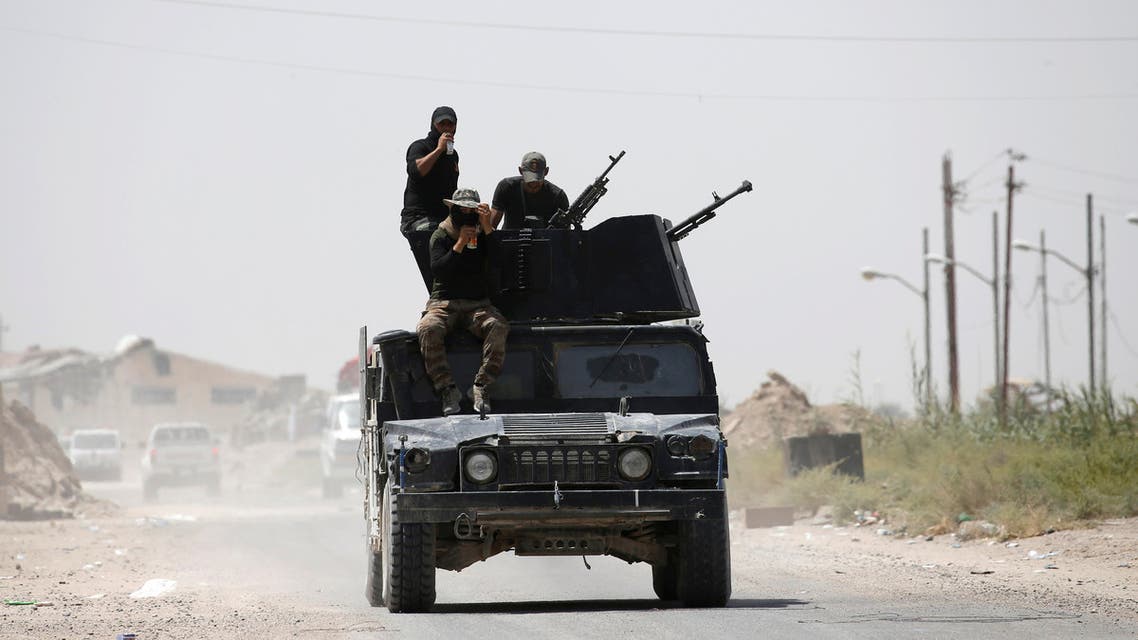 مركبة تابعة لجهاز مكافحة الإرهاب العراقي (أرشيفية - رويترز)