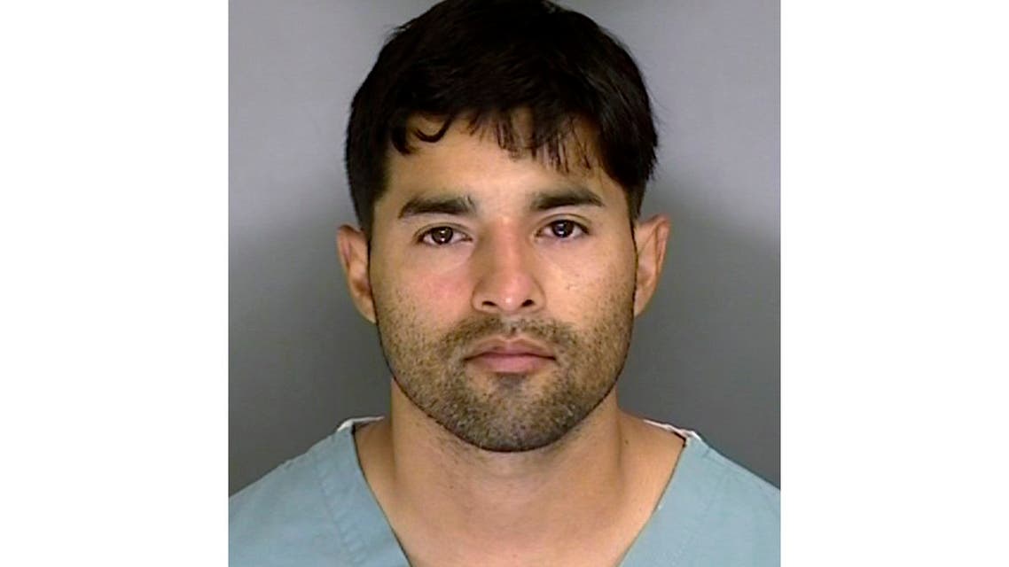 This June 7, 2020, file booking photo from the Santa Cruz County Sheriff's Office shows Steven Carrillo. (AP)