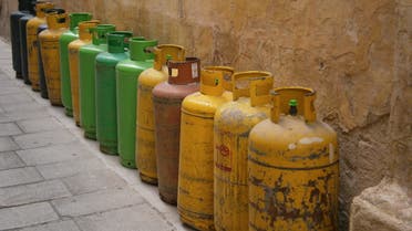 Stock image of gas cylinders. (Pixabay)