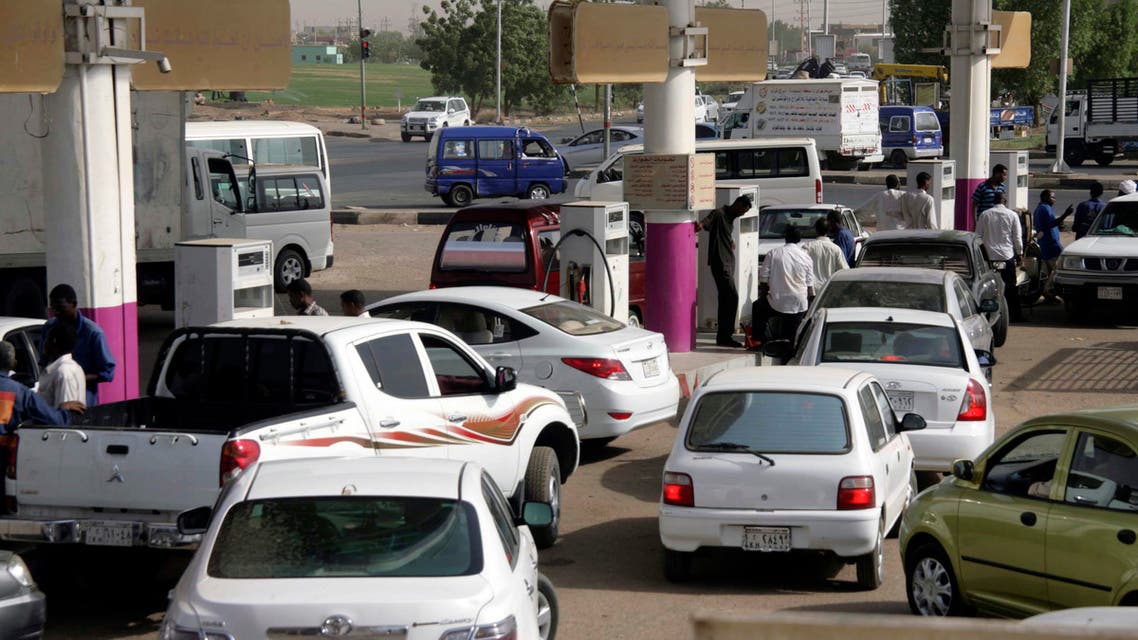 محطة للوقود في السودان
