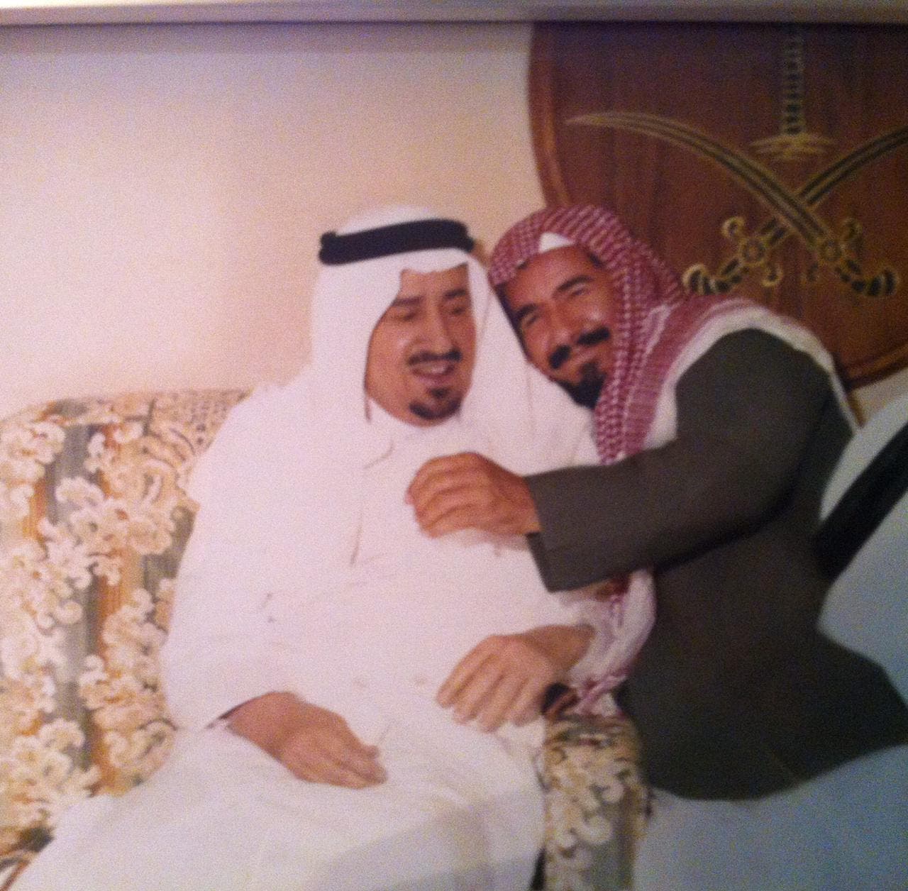 شیخ الشتری شاہ خالد مرحوم کے ہمراہ