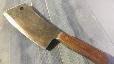 A stock image depicting a butcher's meat cleaver. (G. Norton)