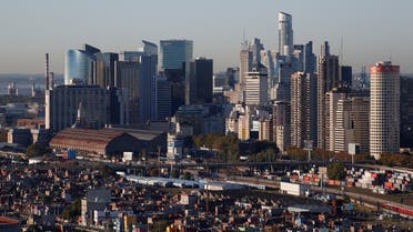 A general view of the Buenos Aires city, as the spread of the coronavirus disease (COVID-19) continues, in Buenos Aires, Argentina April 29, 2020. (Reuters)