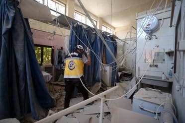 الدمار في مستشفى عفرين