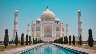 A general view of one of India's most famous landmark's, the Taj Mahal. (Unsplash, Jovyn Chamb)