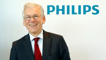  Frans van Houten, CEO of  the Dutch health technology company Philips. (Reuters)