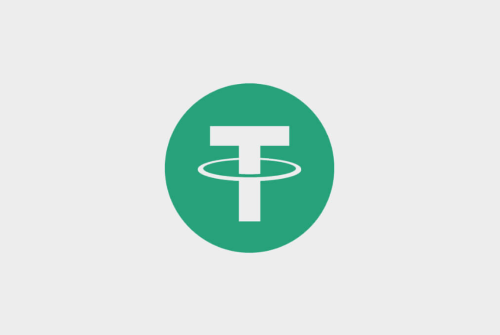 شعار عملة Tether المشفرة
