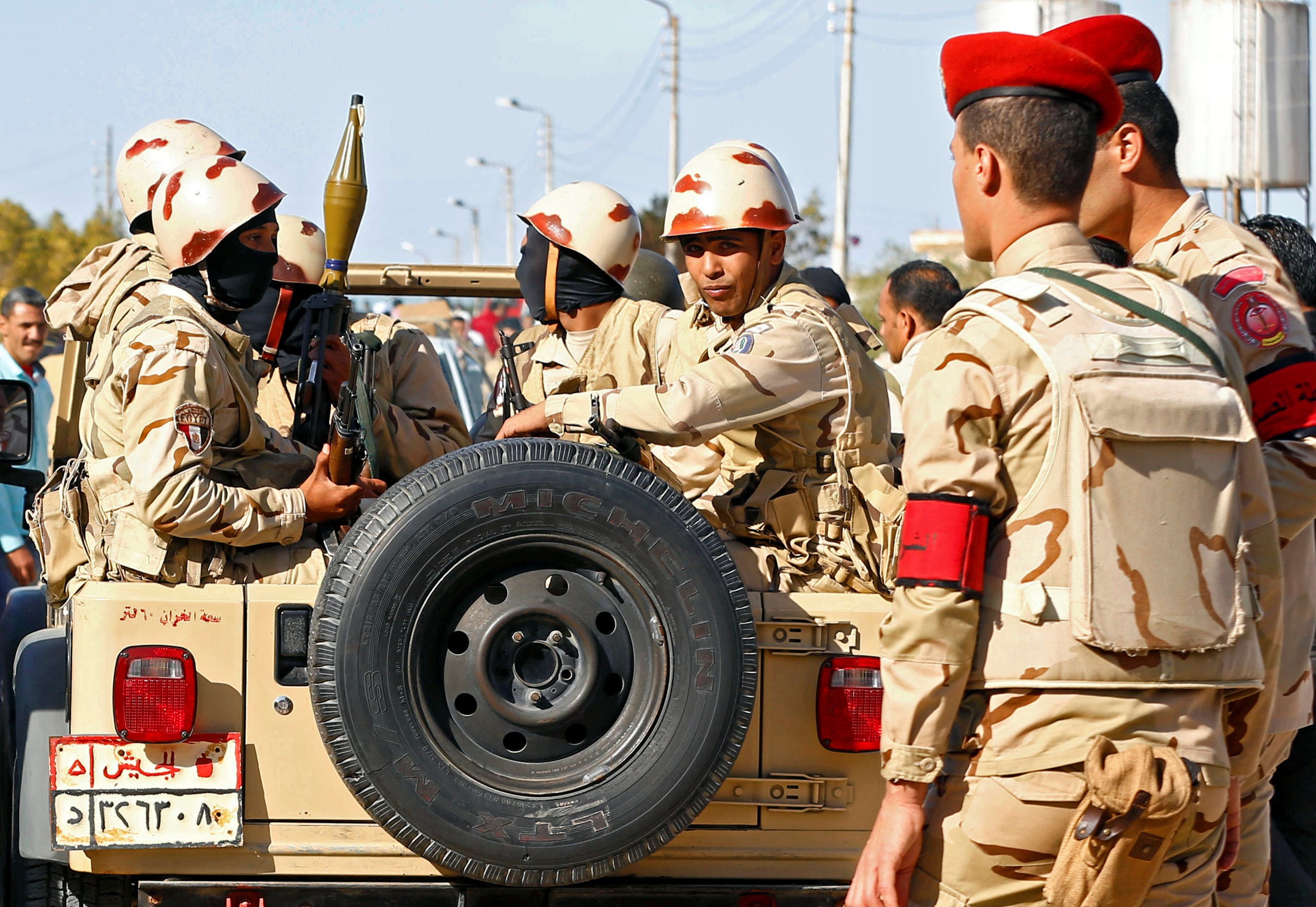 الجيش المصري في سناء (أرشيفية)