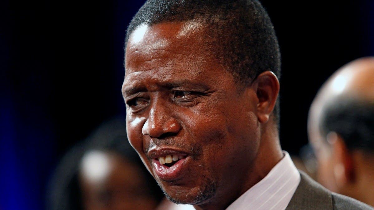 Zambia President Edgar Lungu Suffers Dizzy Spell At Public Event Al Arabiya English