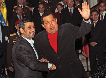 چاوز و احمدی‌نژاد