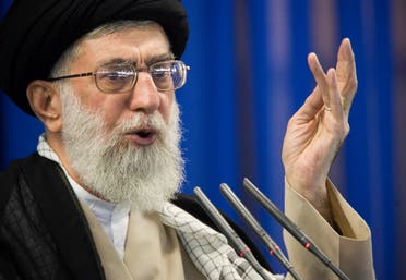 Iran’s Supreme Leader Ali Khamenei speaks during Friday prayers in Tehran. (File photo: Reuters)