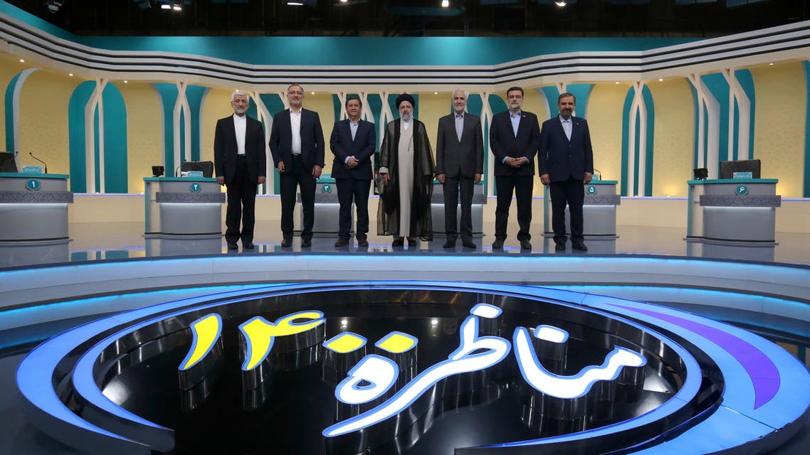 ‘حدى المناظرات الرئاسية في إيران (رويترز)