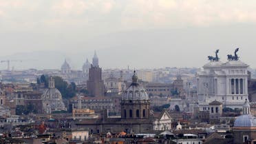 A general view of the skyline of Rome, Italy taken on Nov. 4, 2016. (AP)
