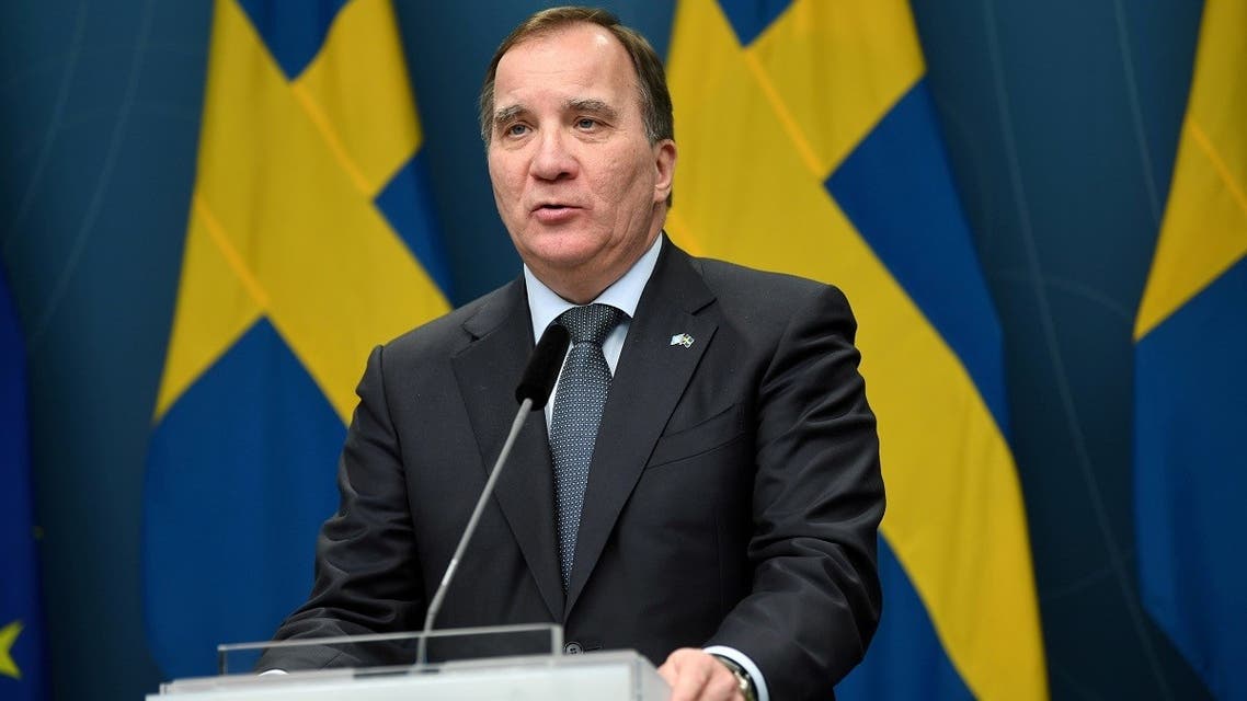 Swedish Prime Minister Stefan Lofven addressing a news conference in Stockhom, Sweden. File photo: Reuters) 