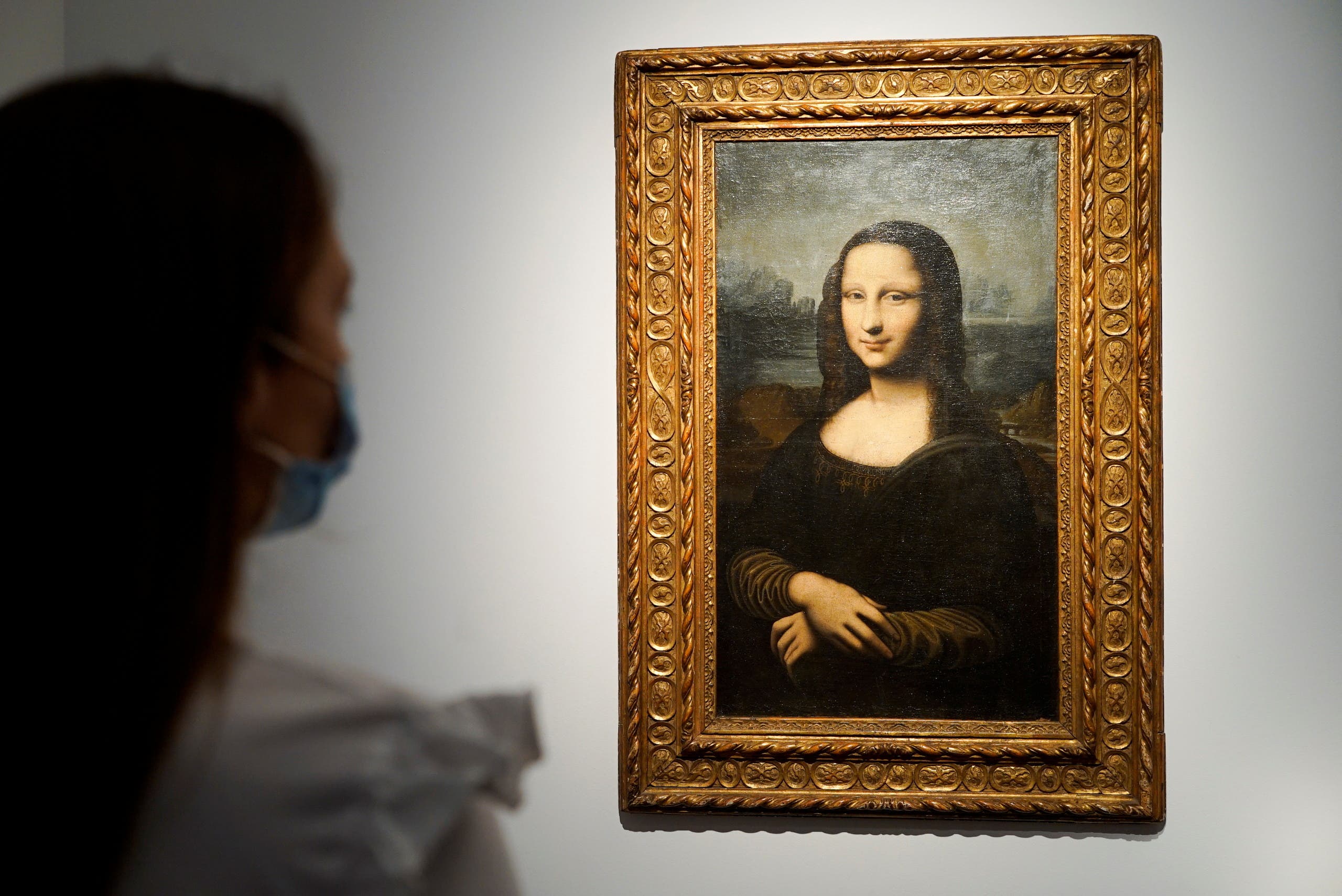 لوحة موناليزا هيكنغ معروضة في دار كريستيز