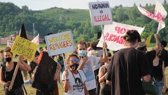 Activists protest EU migration policies at Croatia’s border with Bosnia