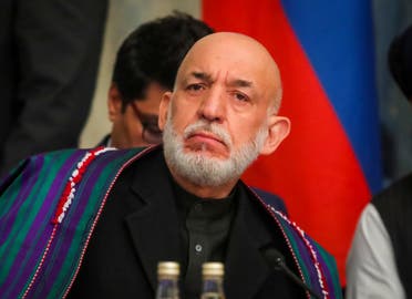 رئيس أفغانستان السابق حامد كرزاي (رويترز)