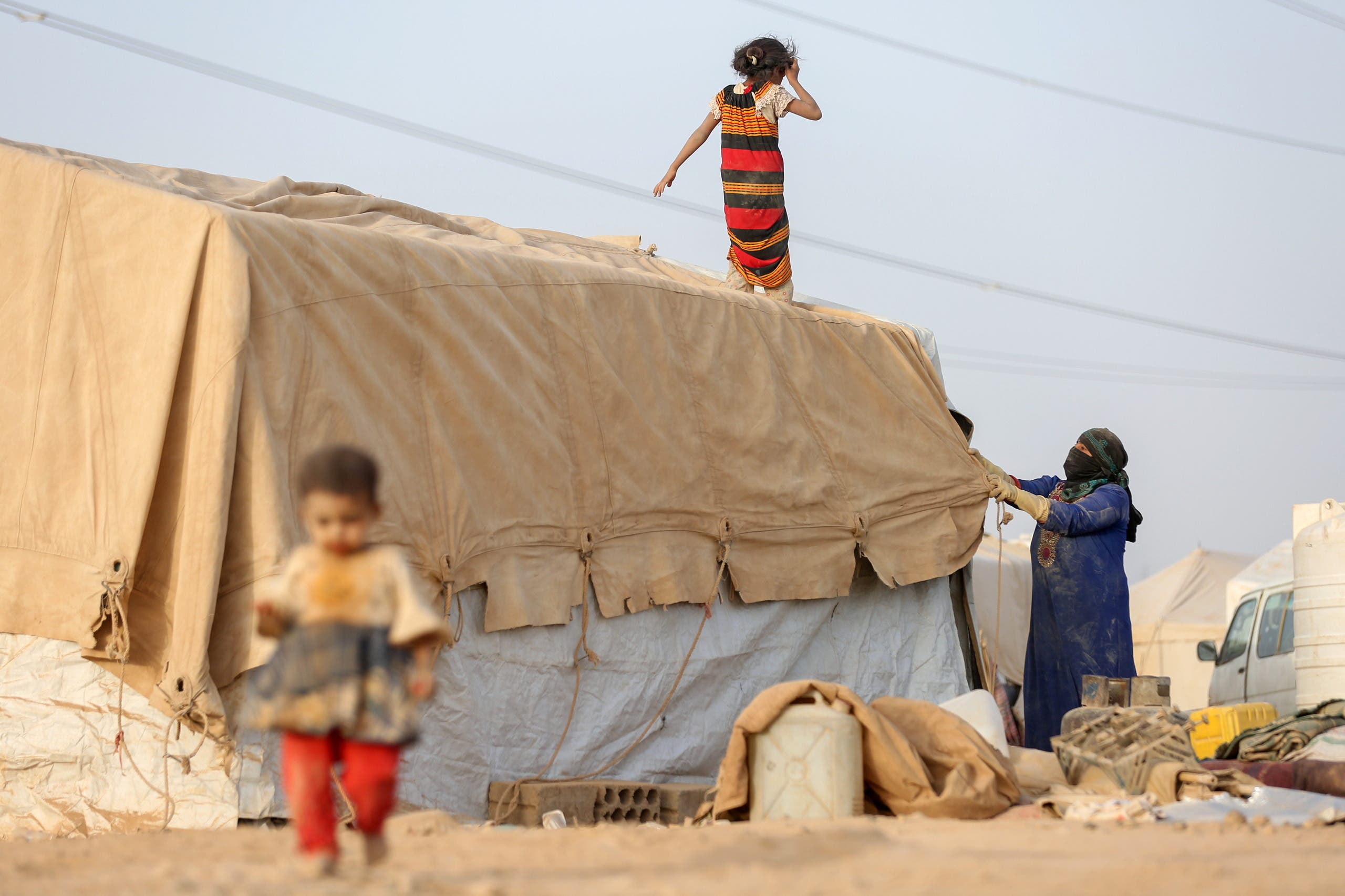 Displaced from Marib (Reuters archive)