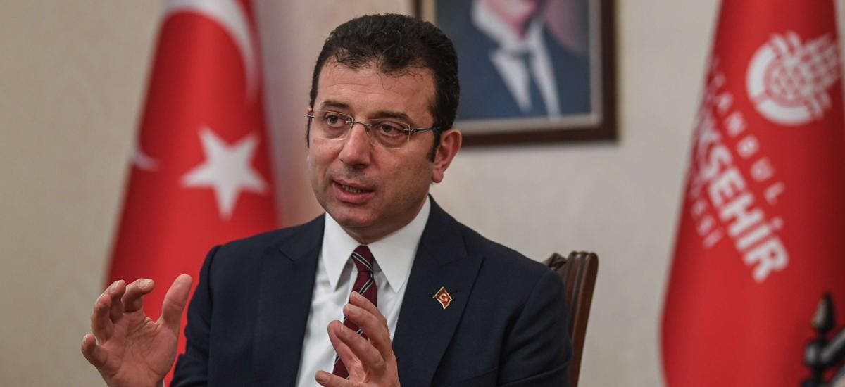 رئيس بلدية مدينة اسطنبول أكرم إمام أوغلو