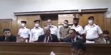 عدالتی کارروائی کا منظر