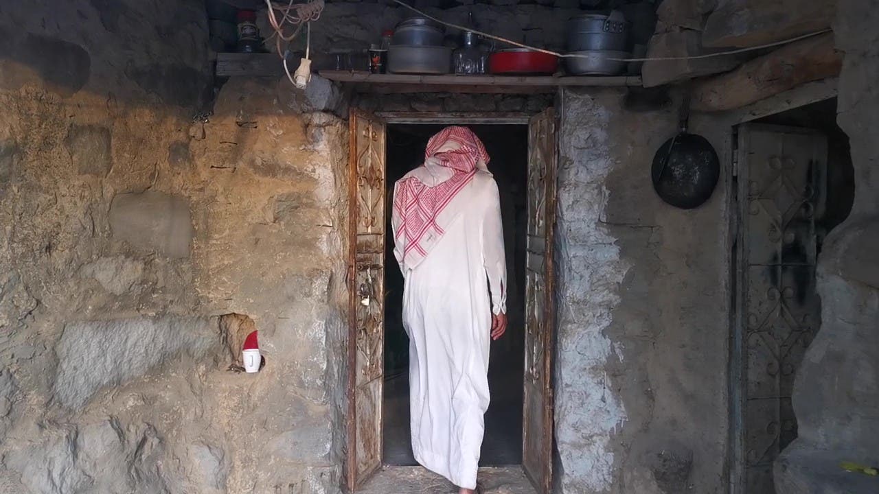 أحد مداخل النزل الريفي