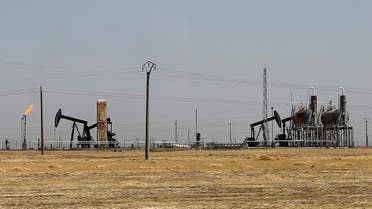 This July 30, 2017 photo, shows the al-Omar oil field. (AP)