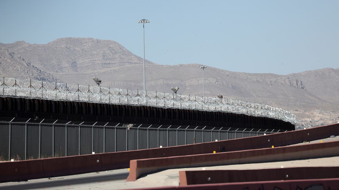 A fence marking the border between the United States and Mexico is pictured in El Paso, Texas, US, June 25, 2021. (Reuters)