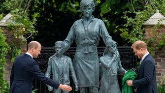 Princes William, Harry put aside differences and unveil Princess Diana’s statue