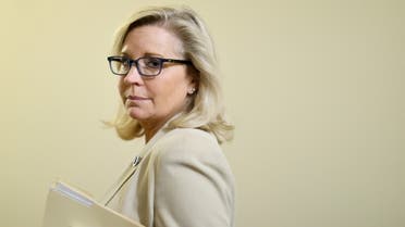 U.S. Representative Liz Cheney (R-WY) listens to a reporter’s question as she departs after meeting with fellow Select Committee to Investigate the January 6th Attack on the U.S. Capitol members and House Speaker Nancy Pelosi (D-CA) at the Capitol in Washington, U.S. July 1, 2021. REUTERS/Jonathan Ernst