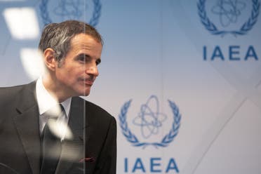 مدير الوكالة الدولية للطاقة الذرية رافييل غروسني (فرانس برس)
