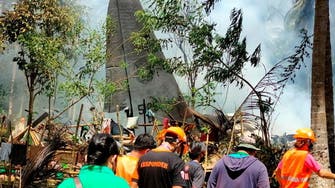 Philippine military plane crash leaves 45 people dead, some jumped from fuselage
