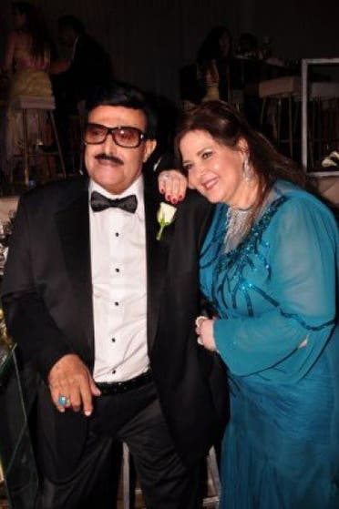 سمير غانم وزوجته دلال عبدالعزيز