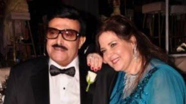 سمير غانم وزوجته دلال عبدالعزيز