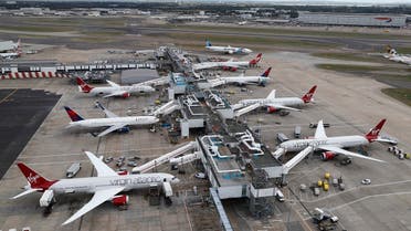 A general view of Terminal 3 at Heathrow Airport near London, Britain. (Reuters)