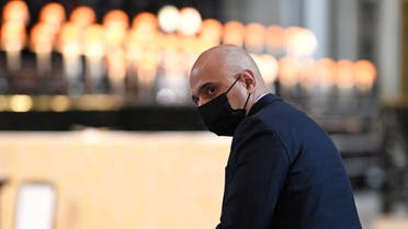 Britain's new Health Secretary Sajid Javid attends a thanksgiving service to celebrate the NHS' birthday, in St Paul's Cathedral in London, Britain, July 5, 2021. (Reuters)
