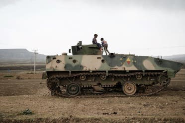 آلية عسكرية تابعة للقوات الإثيوبية